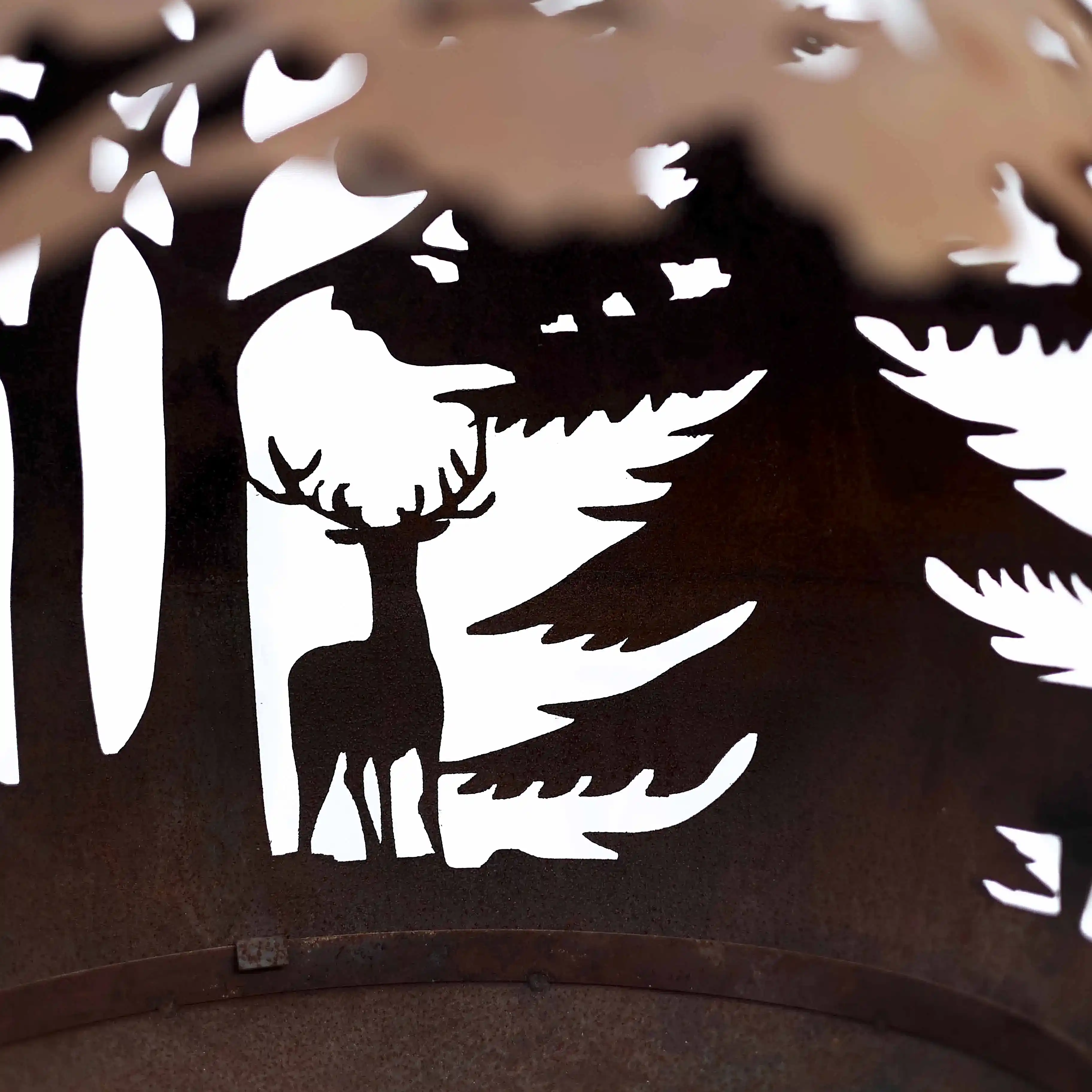 Molle Ateş Çukuru Lazer Kesim Corten