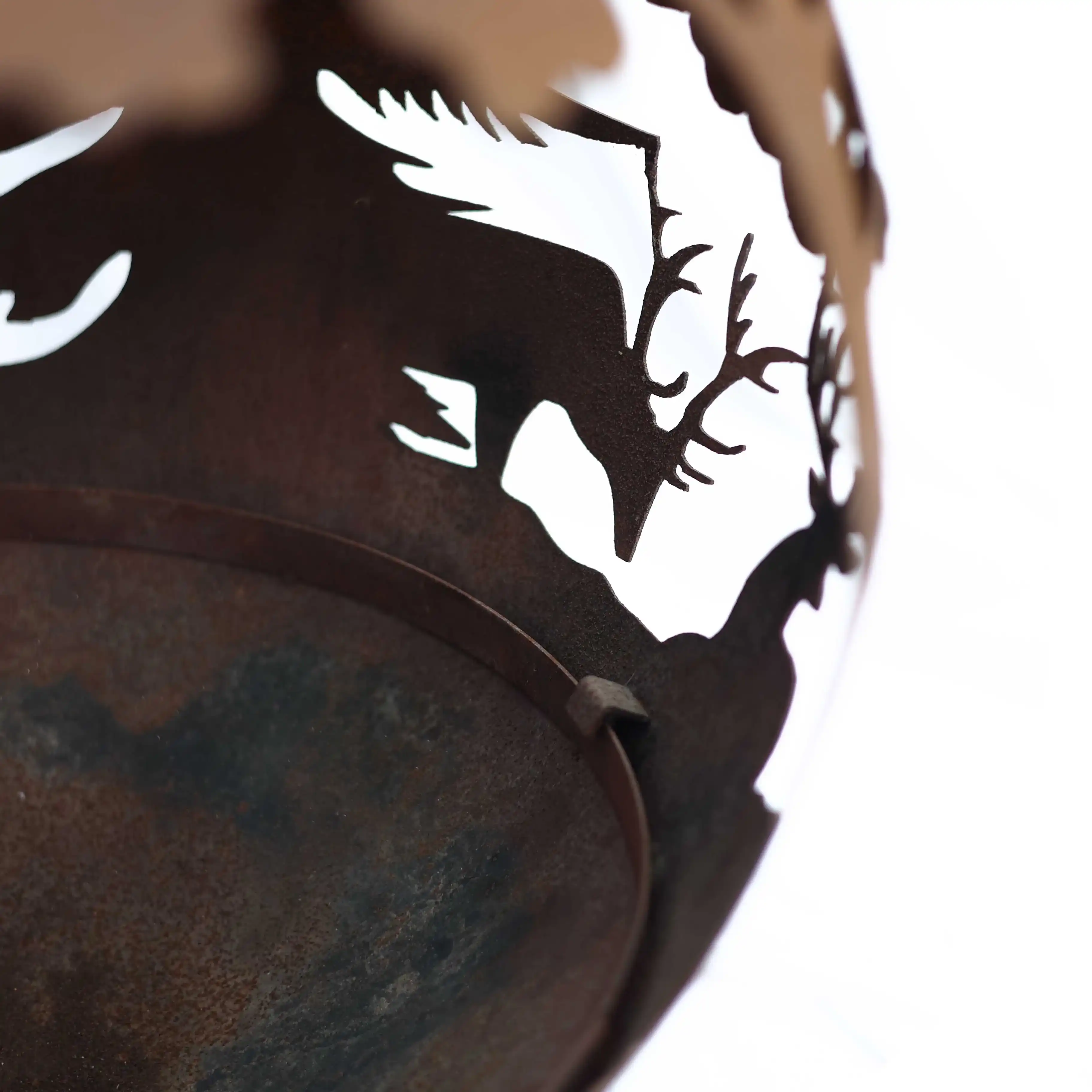 Molle Ateş Çukuru Lazer Kesim Corten