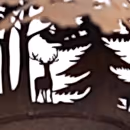 Molle Ateş Çukuru Lazer Kesim Corten