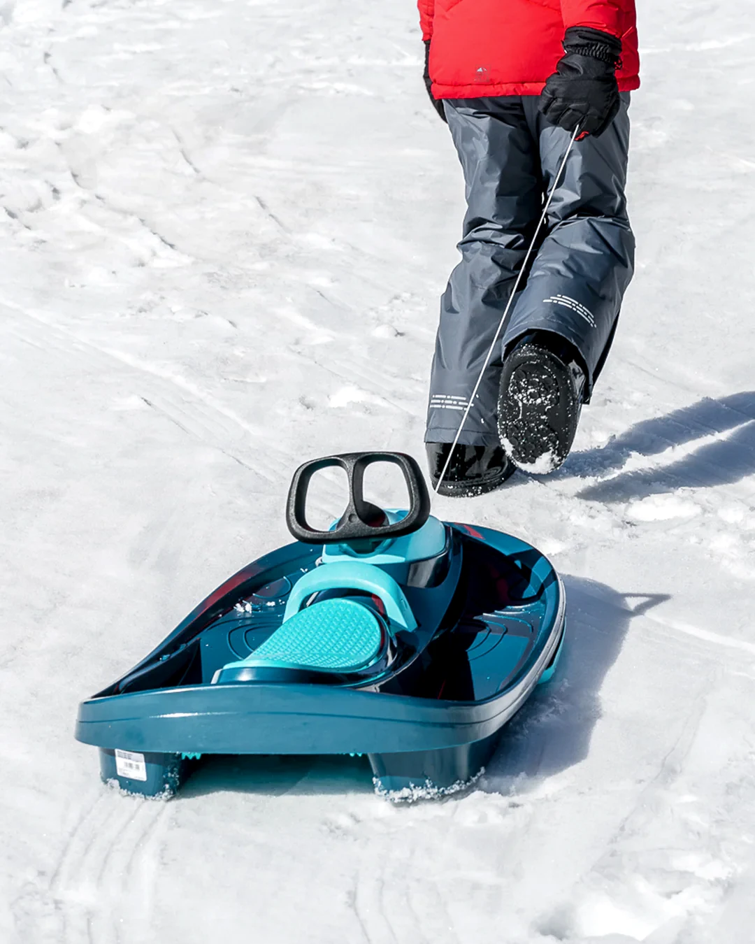 Nimbus - Direksiyonlu Kar Kızağı - Mavi