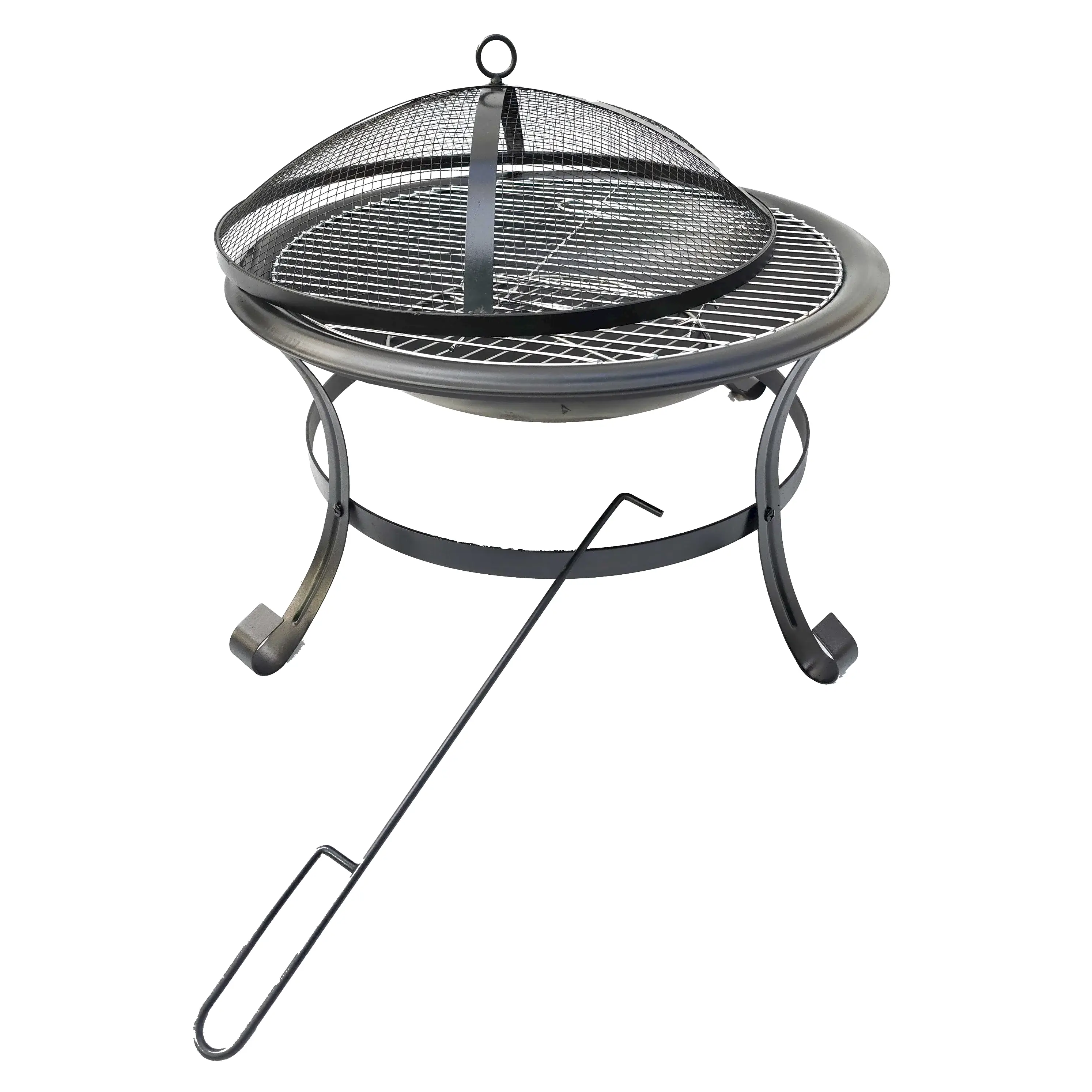 Nysa Bahçe Şöminesi Siyah