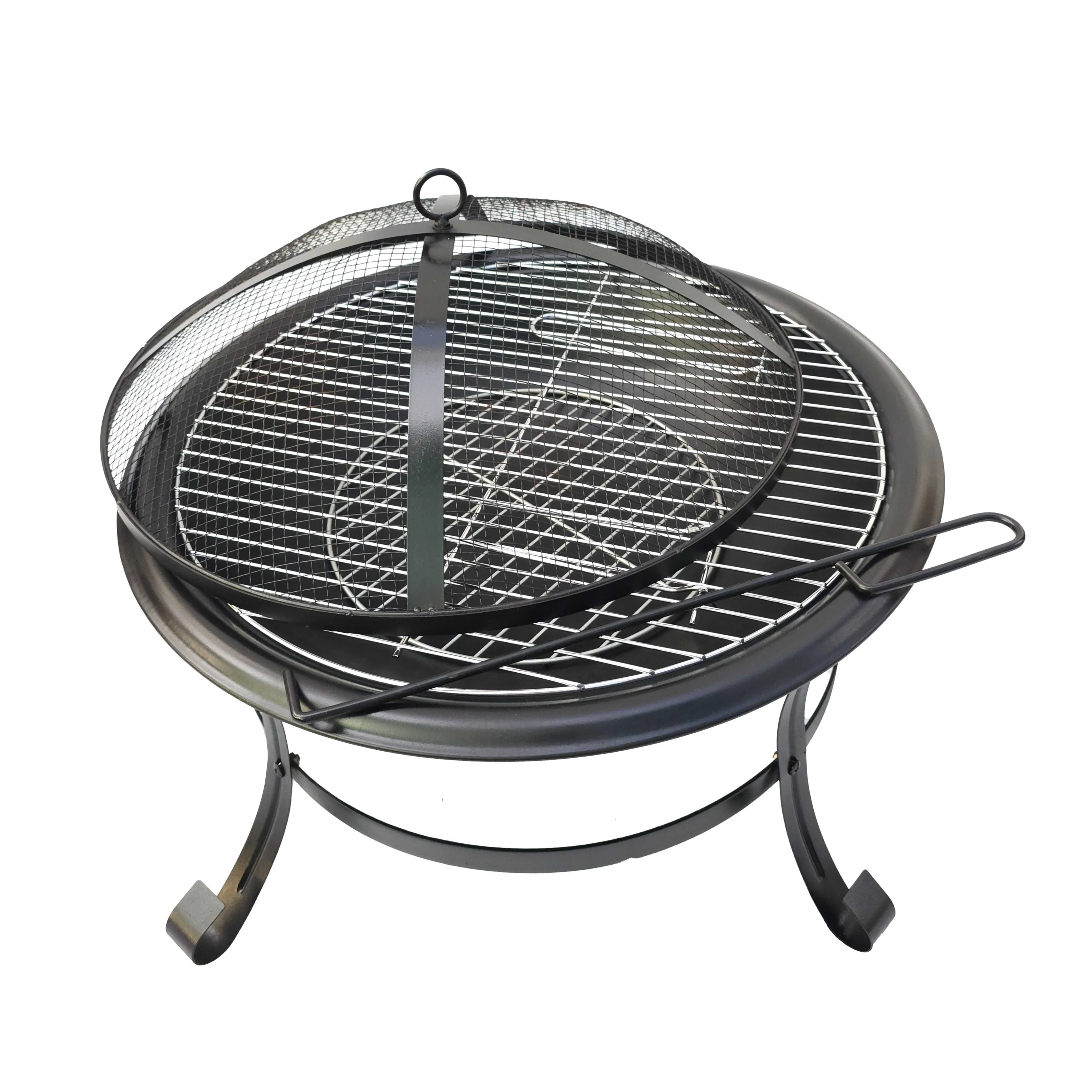 Nysa Bahçe Şöminesi Siyah