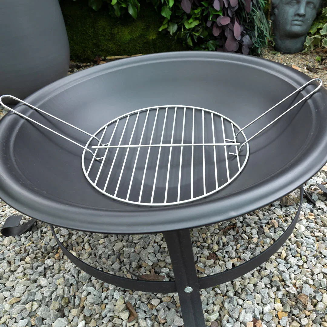 Nysa Bahçe Şöminesi Siyah