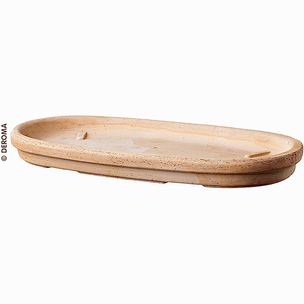 Ovale Etrusco Toprak Saksı Terracota