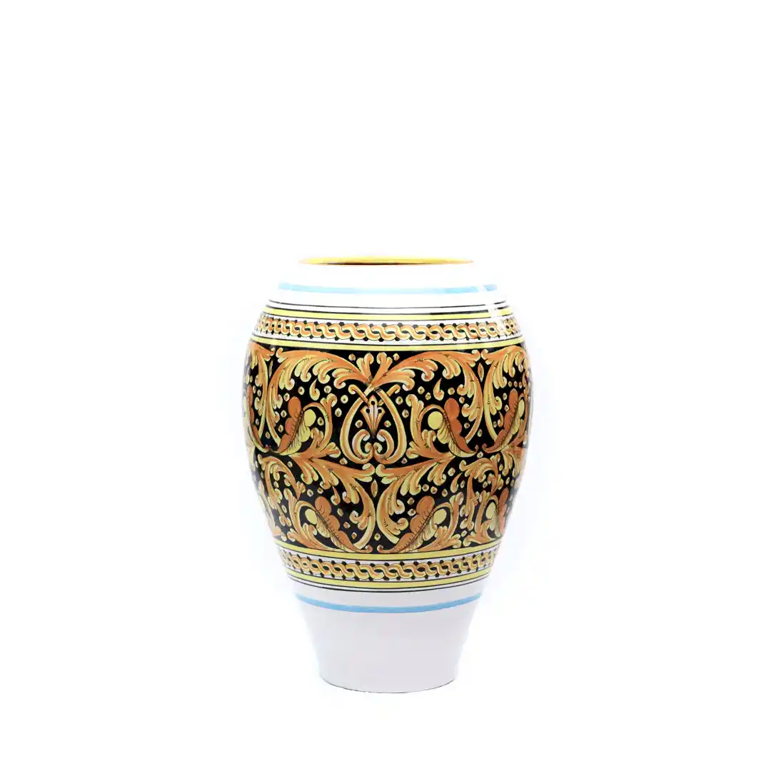 Palermo Küp Seramik Saksı Orta Boy