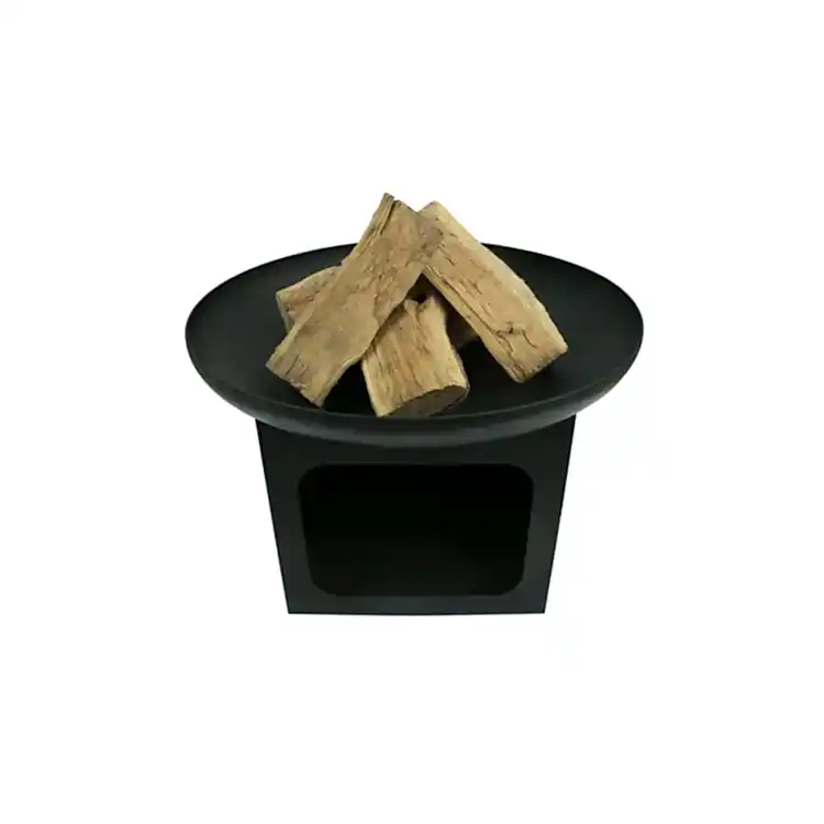 Pan 4 Bahçe Şöminesi Siyah