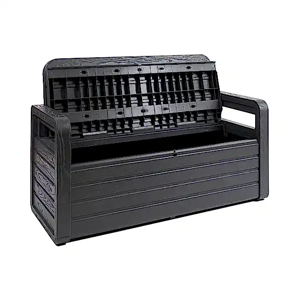 Panchina Forever Spring Antrasit Sandıklı Bahçe Bankı