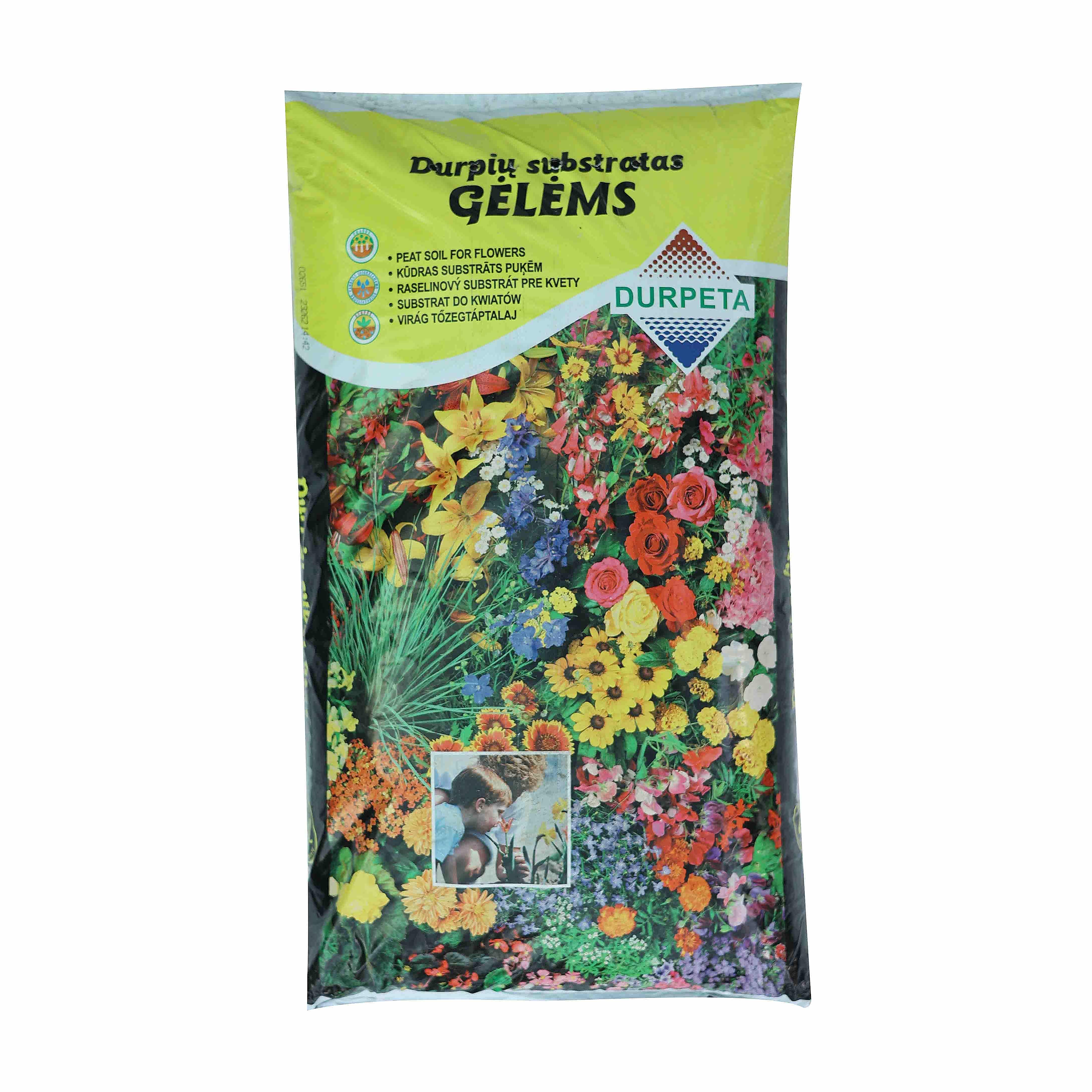 Peat Substrate Flowers - Çiçekli Bitkiler İçin Özel Torf Dikim Karışımı - 20 Litre