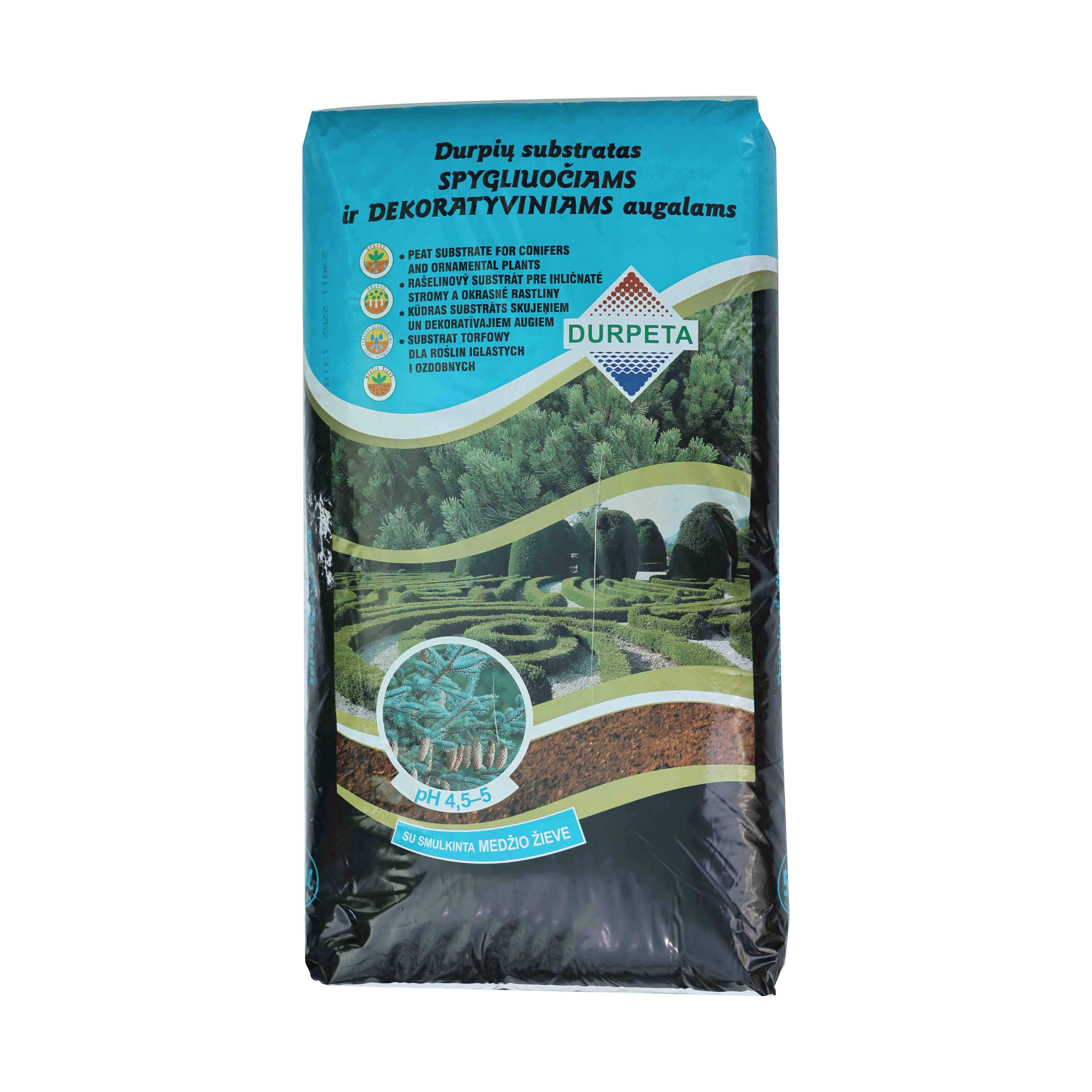 Peat Substrate for Decorative Plants - Süs Bitkileri için Özel Torf Dikim Karışımı - 50 Litre
