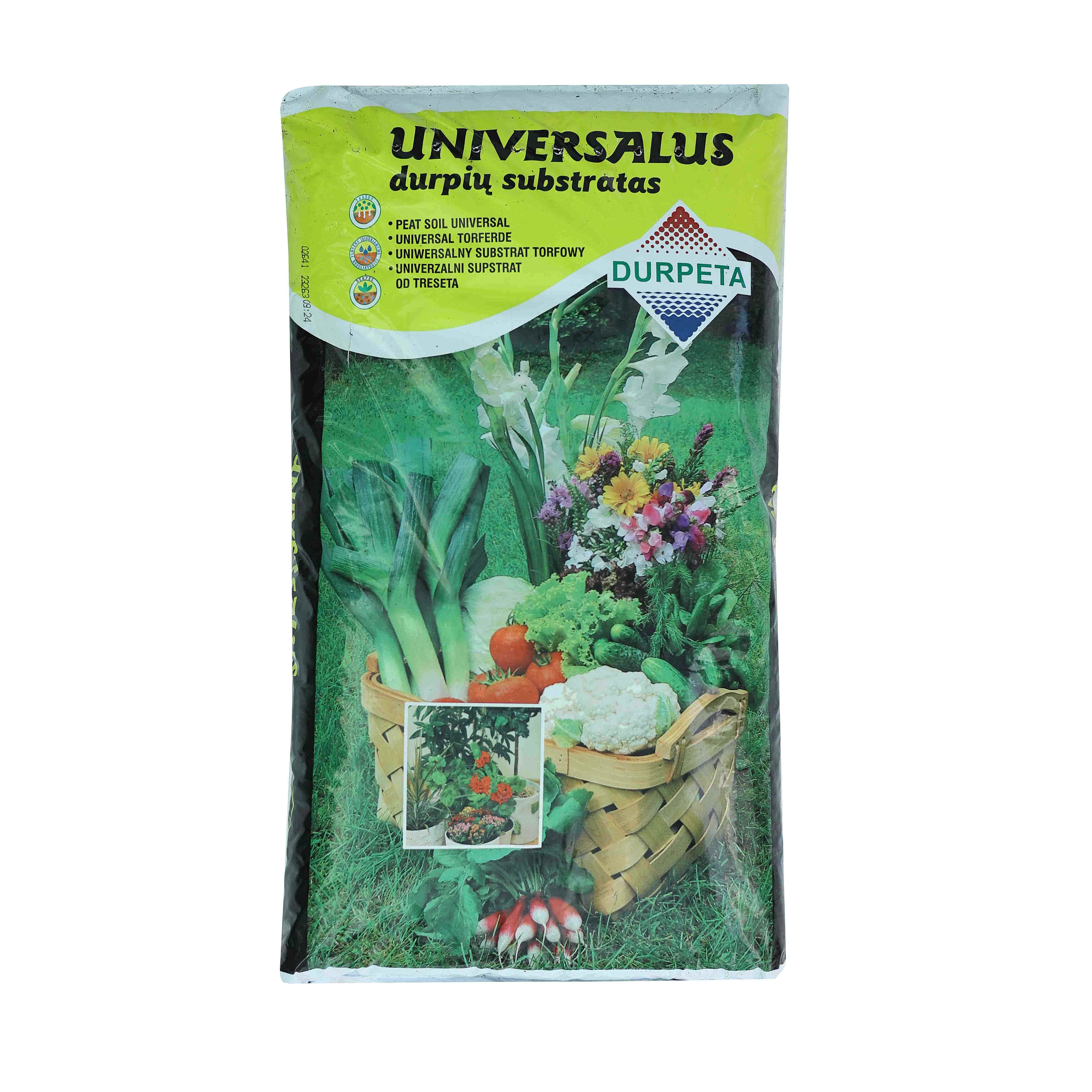 Peat Substrate Universal - Genel Kullanım için Torf Dikim Karışımı - 20 Litre