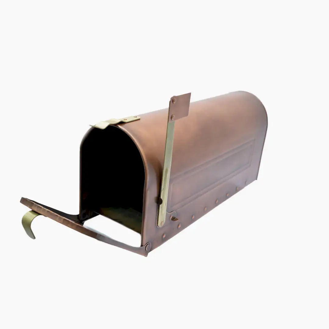Retro Posta Kutusu Bakır