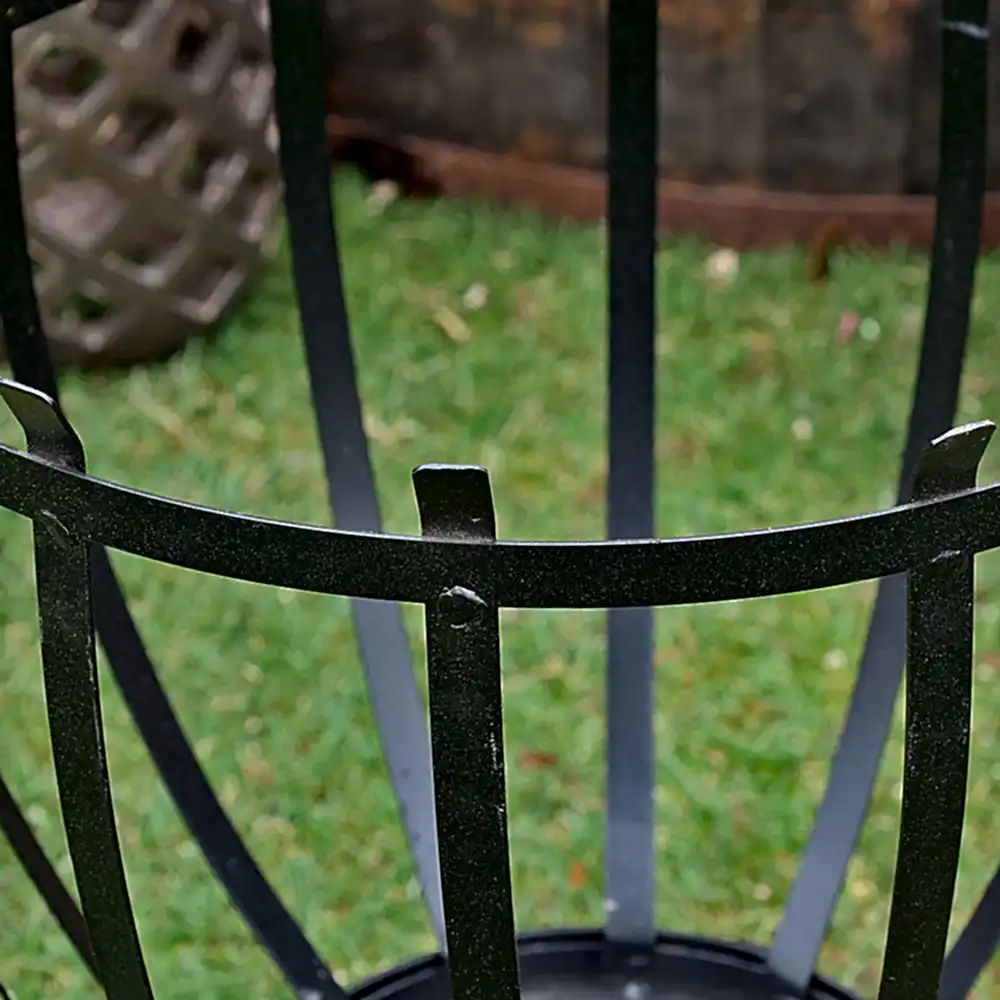 Roma Şöminesi Siyah