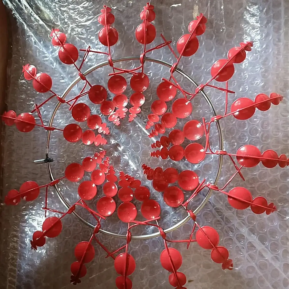 Rüzgar Kapanı Kırmızı Renk