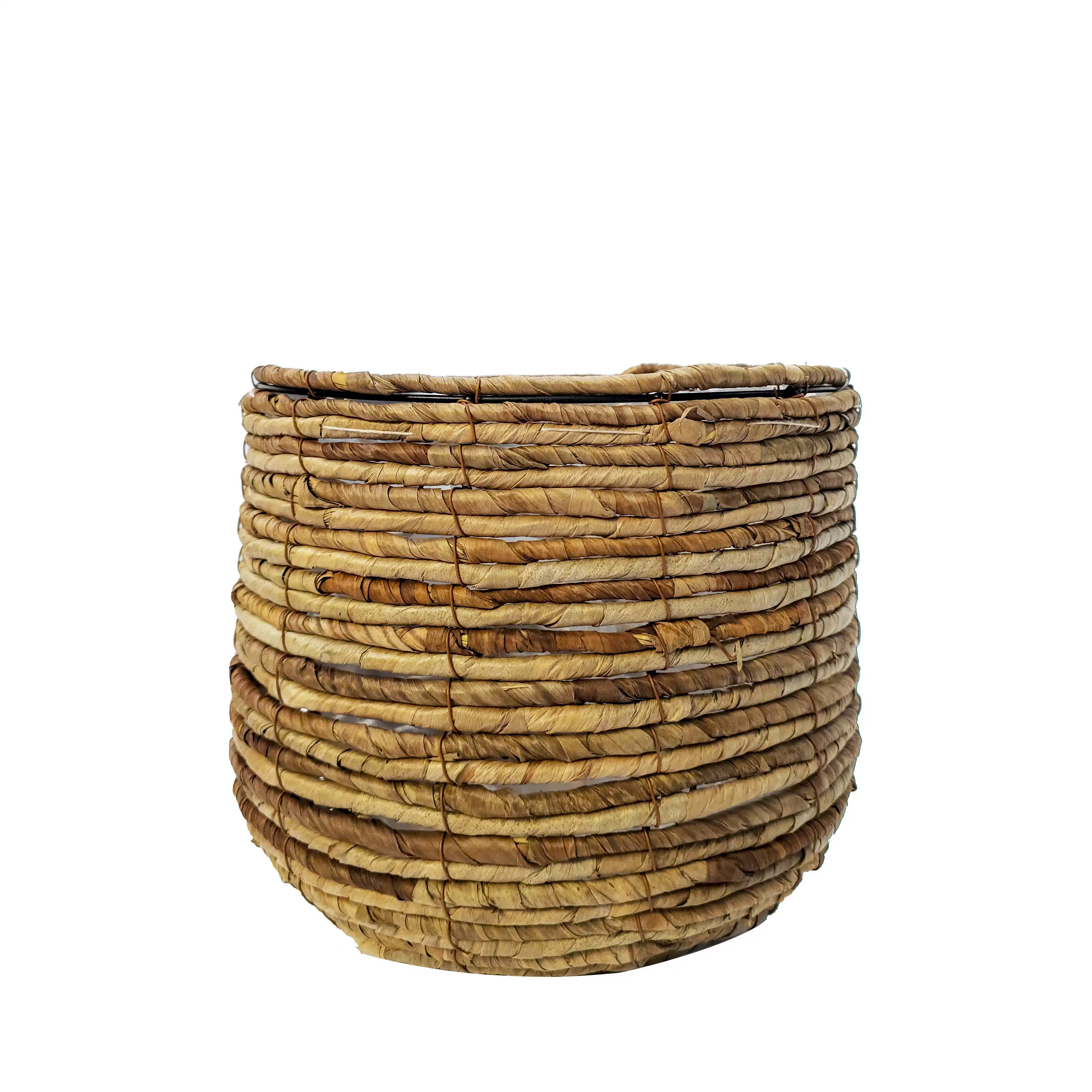 Santo Askılı Küçük Boy Hasır Saksı