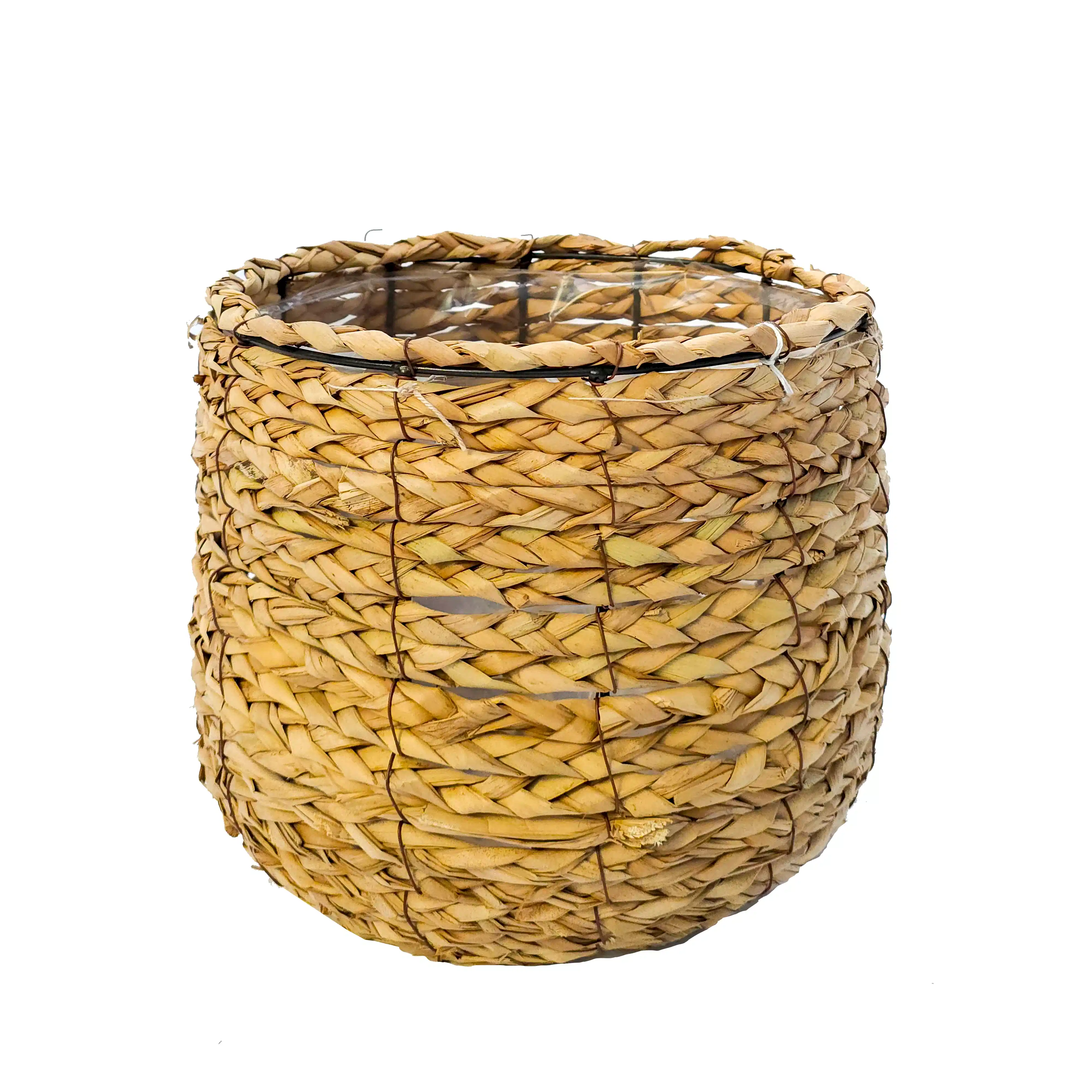 Santo Kahverengi Büyük Boy Hasır Saksı