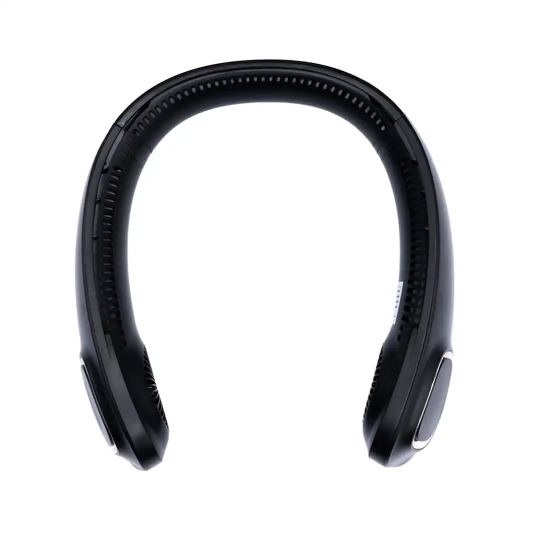 Siyah Taşınabilir Ve Şarjlı Boyun Fanı- Built-in 2000mah Neck Fan Siyah