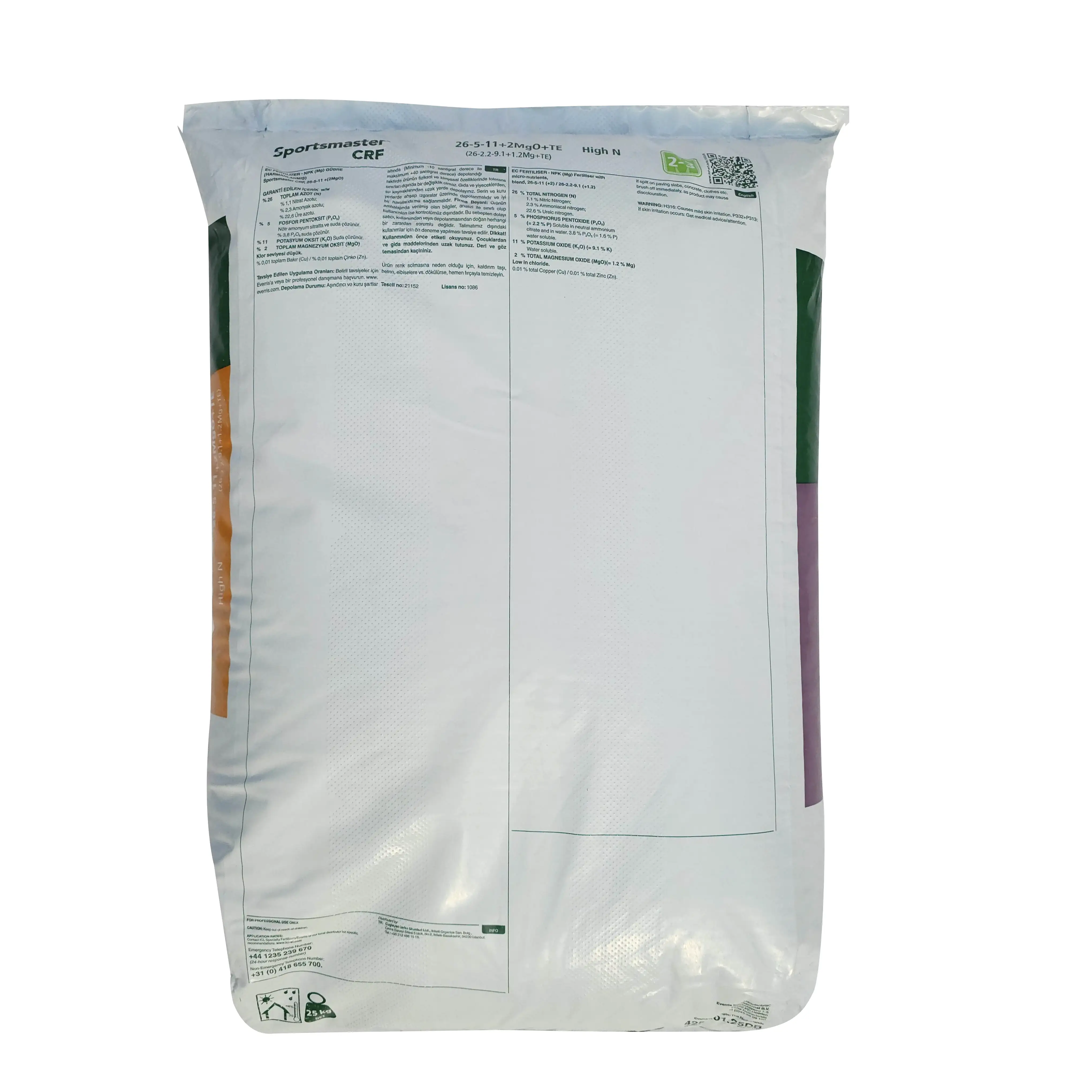 Sportsmaster CRF 26-5-11+2MgO+TE 2-3M