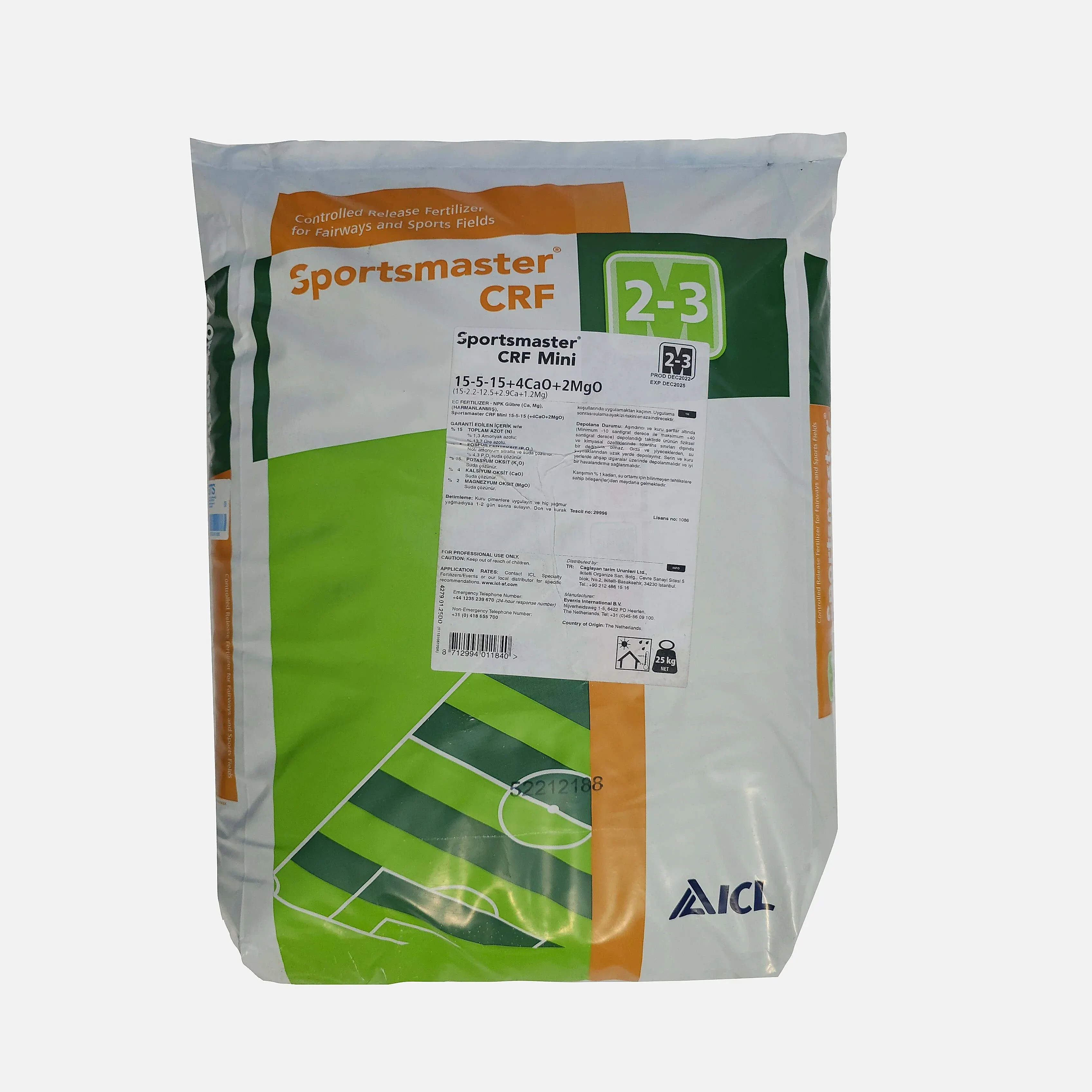 Sportsmaster CRF Mini 15-5-15+4CaO+2MgO 2-3M