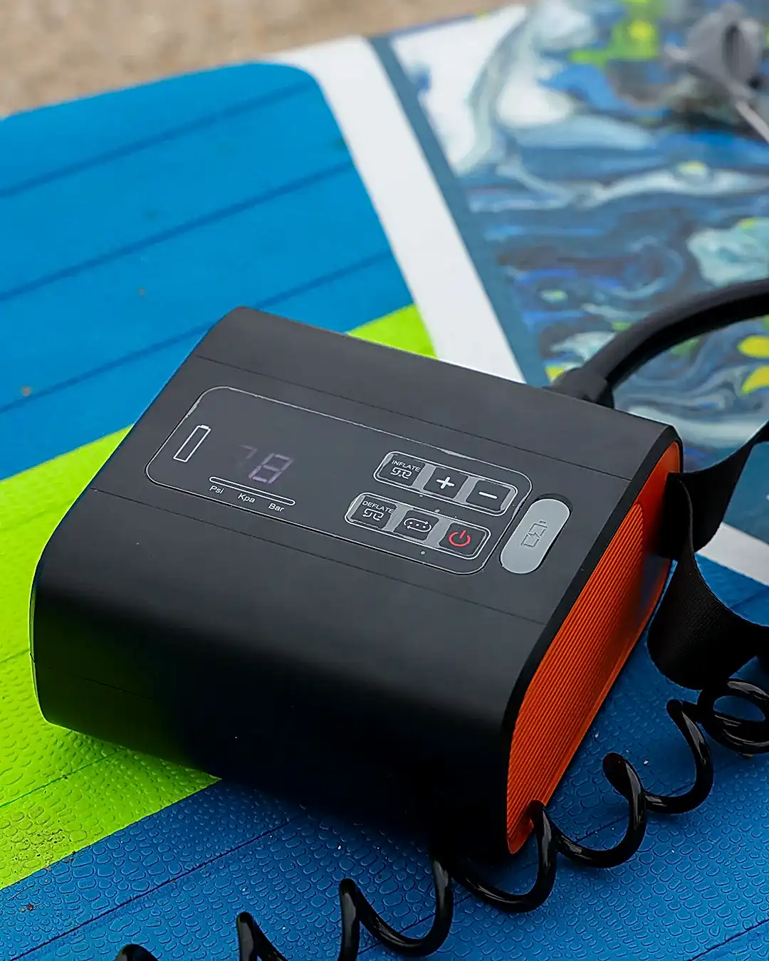 Taşınabilir Şarjlı Şişirme Pompası