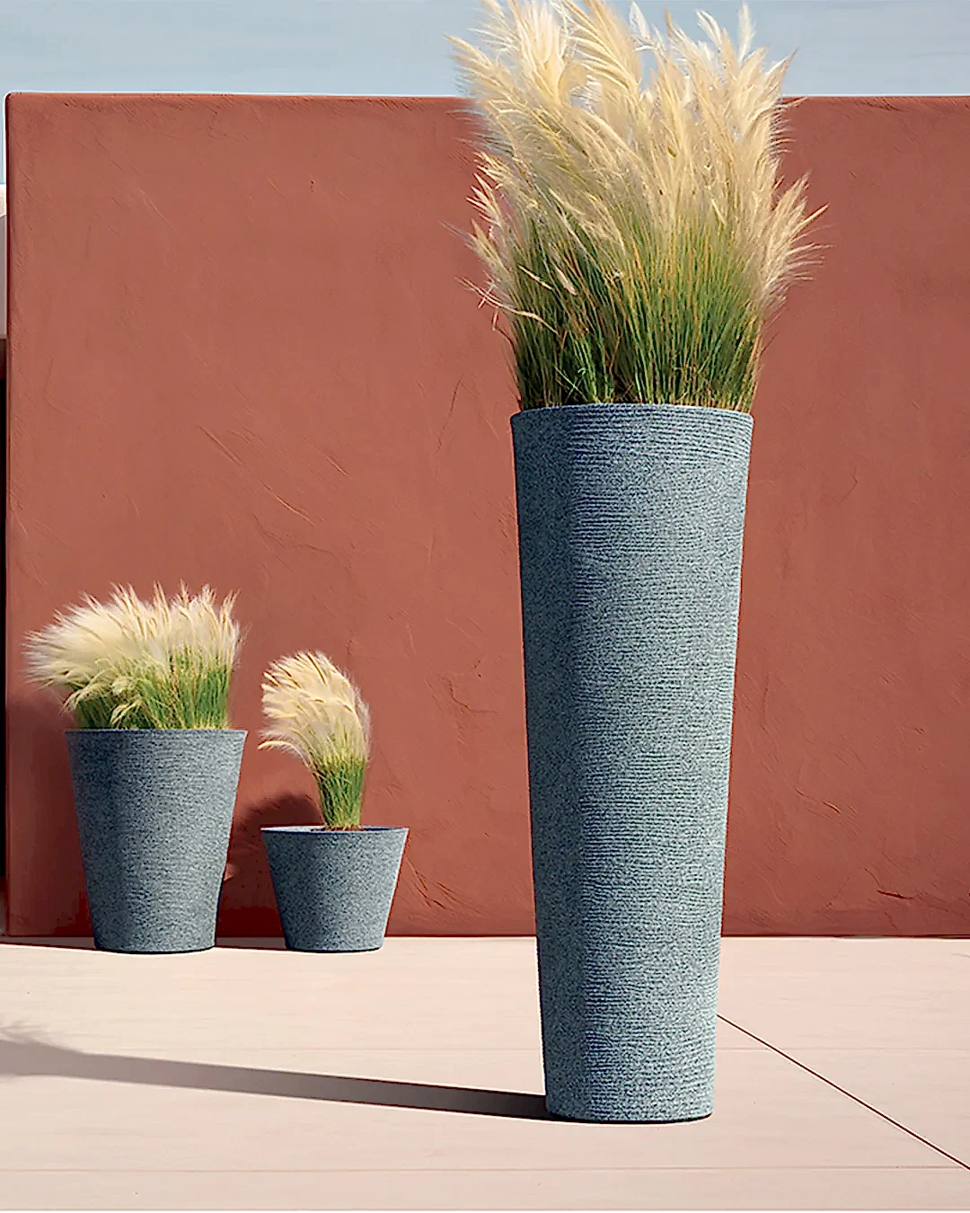 Tubra Round Plastik Saksı Kum