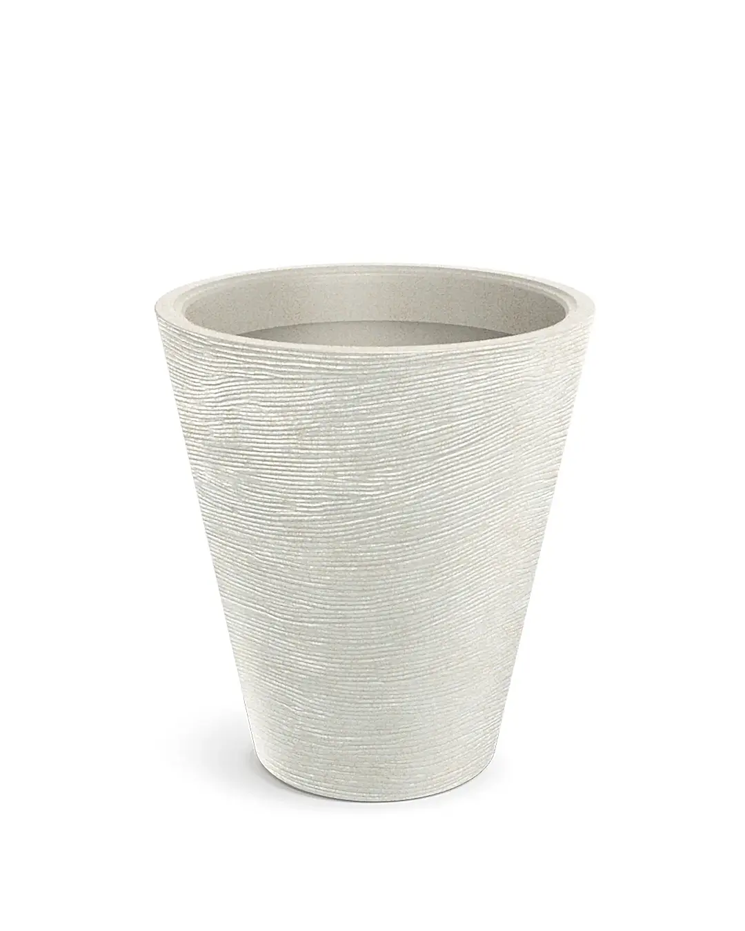 Tubra Round Uzun Plastik Saksı Kum