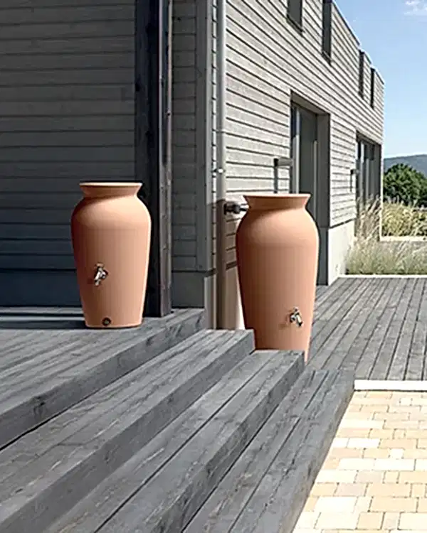Velcan 230 L Yağmur Suyu Deposu Terracotta