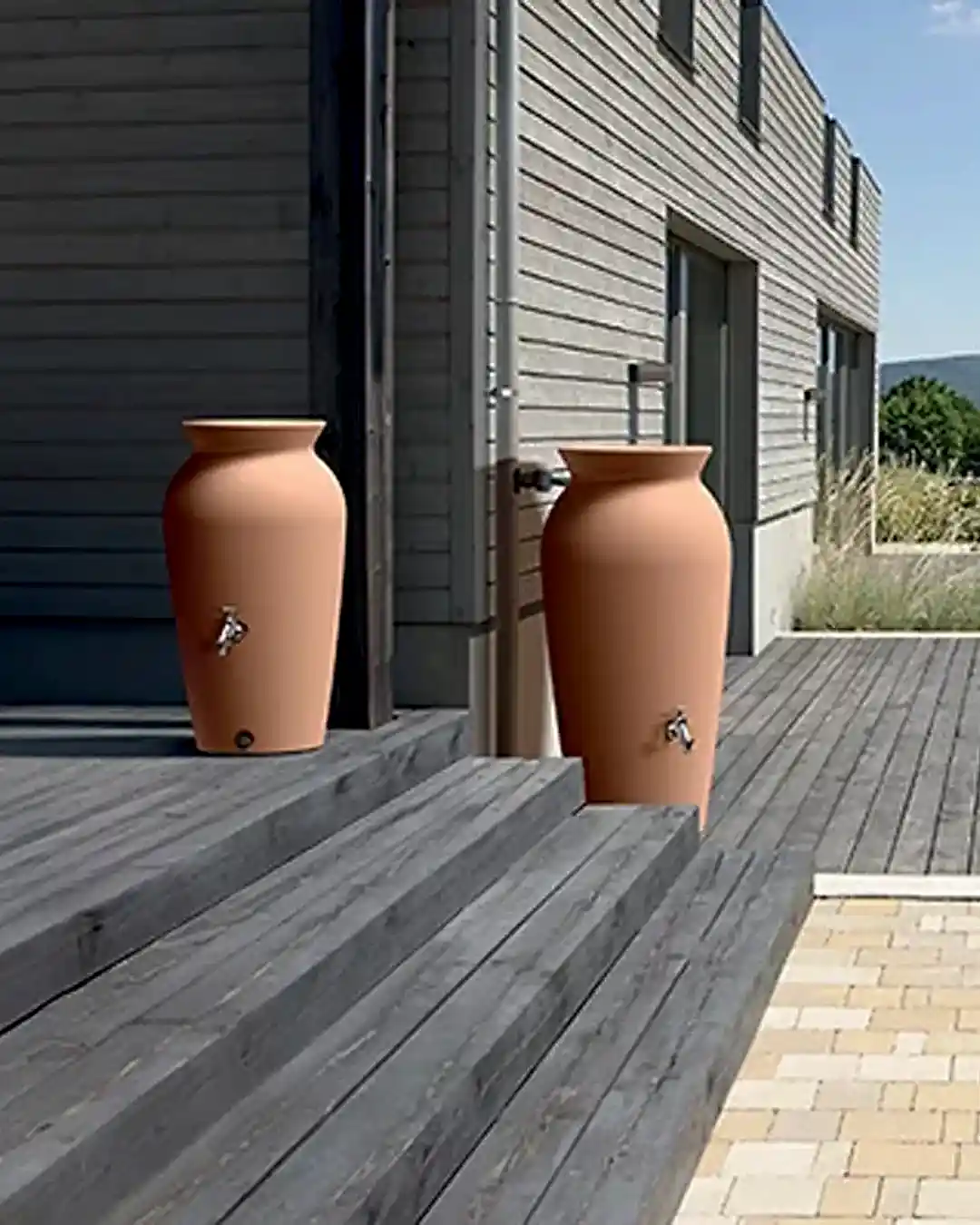 Velcan 230 L Yağmur Suyu Deposu Terracotta