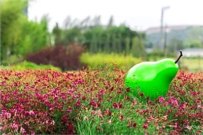 Yeşil Dekoratif Armut ( Büyük Boy ) Yeşil